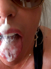 Wifey Is A Hooker Sucks And Swallows Cum